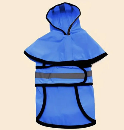 Raincoat for Large Dogs: Reflective Pet Raincoat for Golden Retrievers and Big Dogs