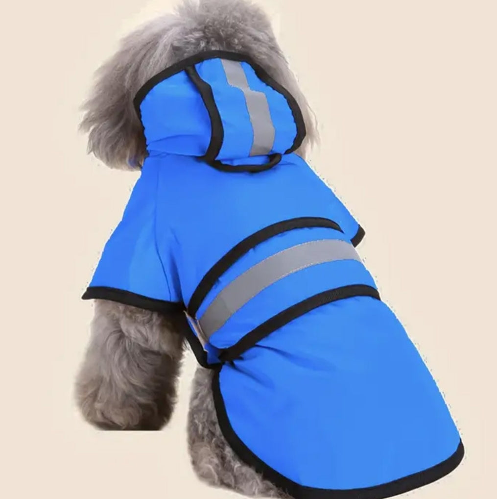 Raincoat for Large Dogs: Reflective Pet Raincoat for Golden Retrievers and Big Dogs