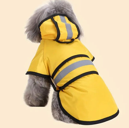 Raincoat for Large Dogs: Reflective Pet Raincoat for Golden Retrievers and Big Dogs