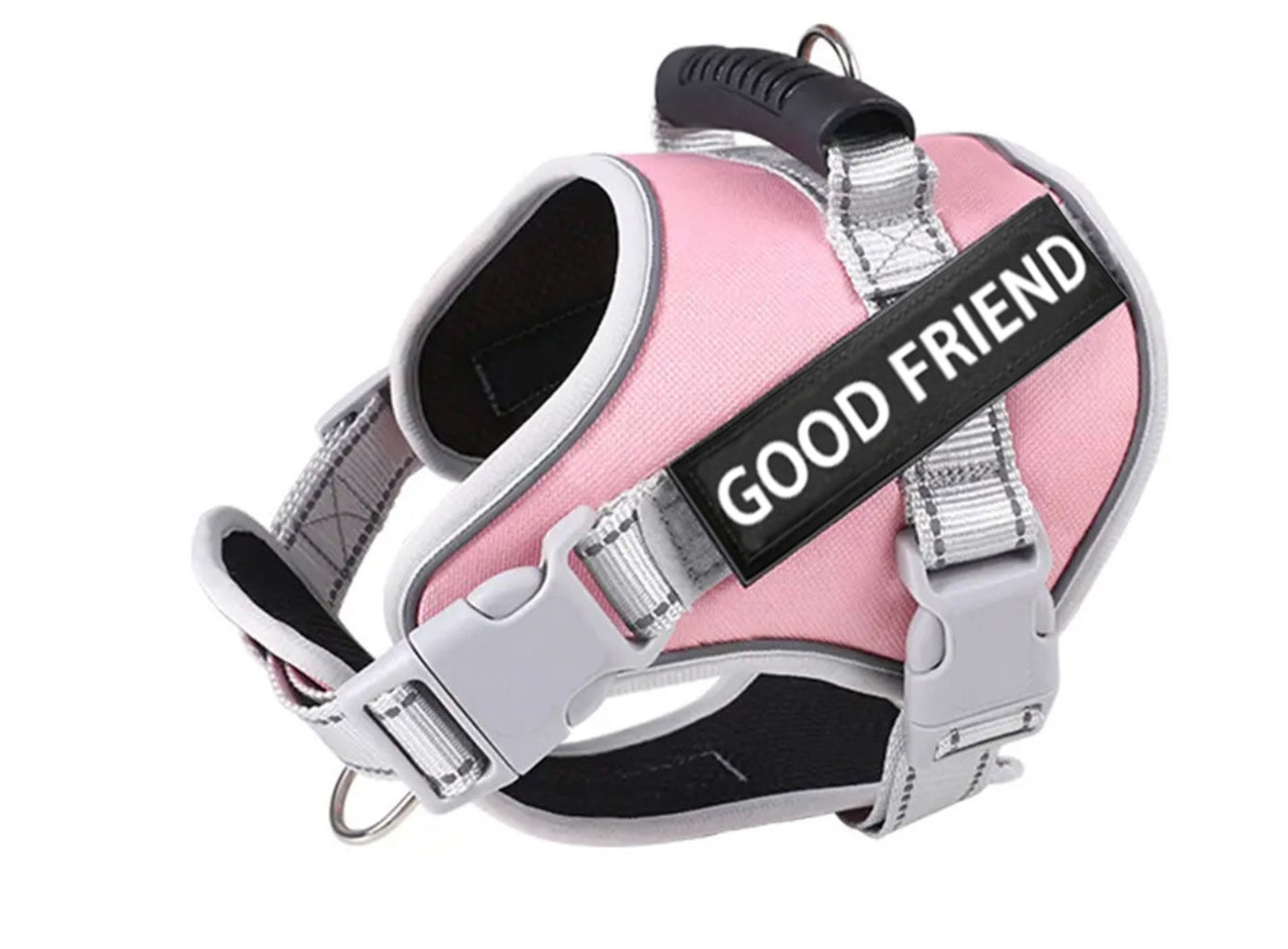 Reflective Dog Harness and Leash Set - Anti-Pull Chest Harness with Leash for Medium and Large Dogs, Durable Pet Supplies for Walking and Outdoor Use