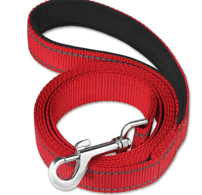 Solid Colour Nylon Dog Leash - Candy Colour Pet Walking Leash, Pet Supplies, Cats & Dogs