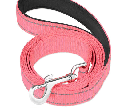 Solid Colour Nylon Dog Leash - Candy Colour Pet Walking Leash, Pet Supplies, Cats & Dogs