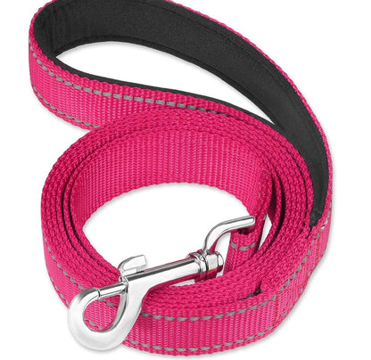 Solid Colour Nylon Dog Leash - Candy Colour Pet Walking Leash, Pet Supplies, Cats & Dogs